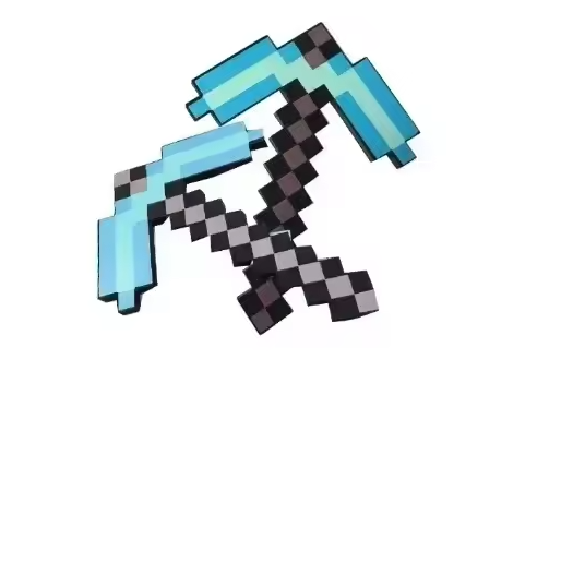Diamond Pickaxe & Sword