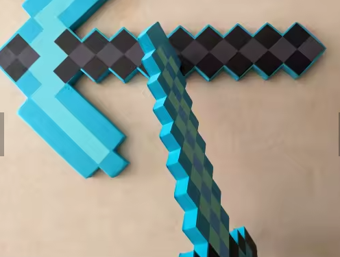 Diamond Pickaxe & Sword
