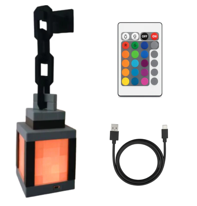 Lampă decorativă pixelată